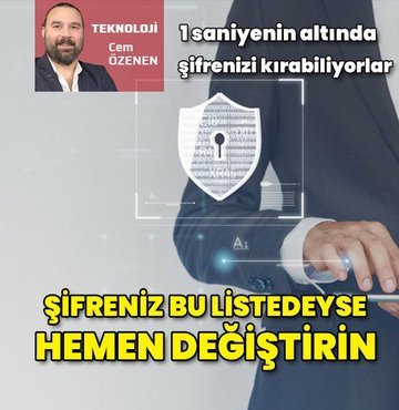 Şifrenizi 1 saniyede kırabiliyorlar!