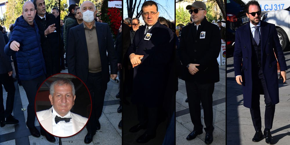 İş ve siyaset dünyası cenazede buluştu!