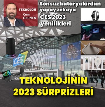 2023'ün teknolojileri görücüye çıktı