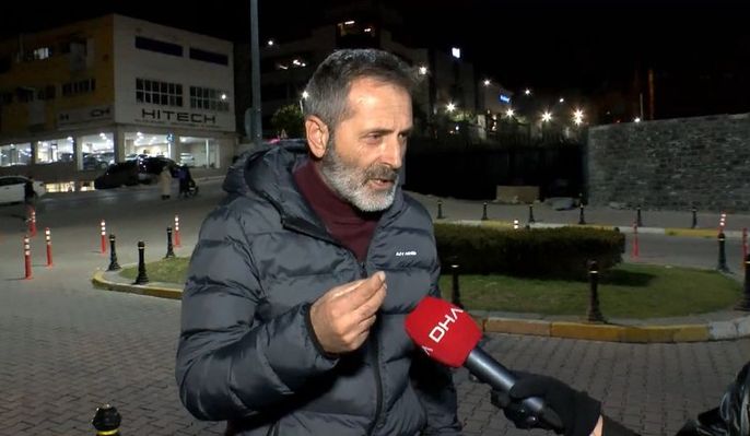 Dilara Gültay'ın babası Şenol Gültay.