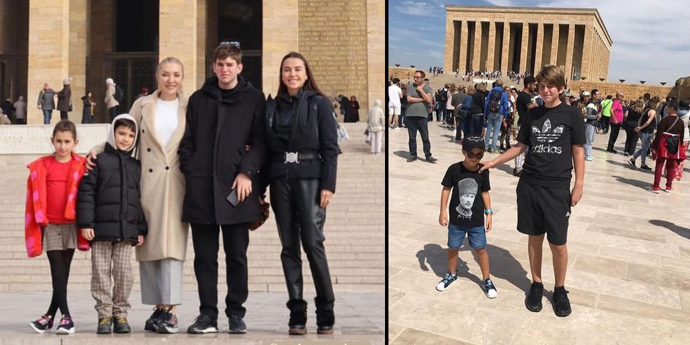 Ersoy Ailesi Ata'nın huzurunda...