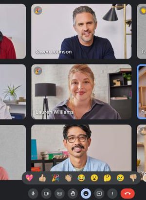 Google Meet görüntülü görüşmeler için emoji tepkilerini kullanıma sunuyor! Güncel haberler