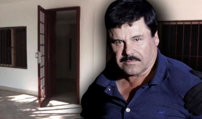  &quot;El Chapo&quot; (bücür) lakaplı Meksikalı uyuşturucu baronu Joaquin Guzman.