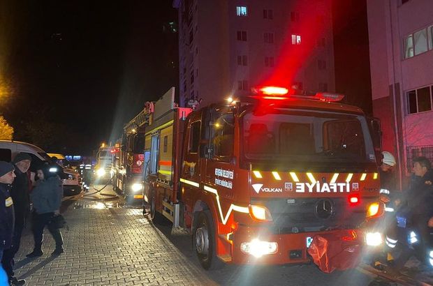 Nevşehir'de apartman yangını: 6 kişi dumandan zehirlendi