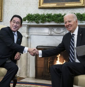 ABD Başkanı Biden, Japonya Başbakanı Kişida Fumio