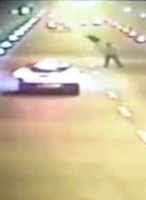 Ordu'da tünelde araç yangını! Çaresizce yardım istedi! O anlar kamerada