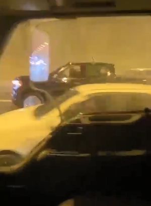 Düğün konvoyundakiler tünelde havaya ateş açtı! - En son haberler