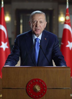 Cumhurbaşkanı Erdoğan, THY Yönetici Zirvesi'ne video mesaj gönderdi