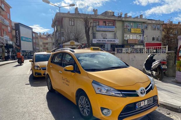 Aksaray'da taksi ücretine zam yapıldı