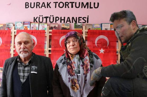Şehit Burak Tortumlu'nun adı İzmir'deki kütüphanede yaşayacak