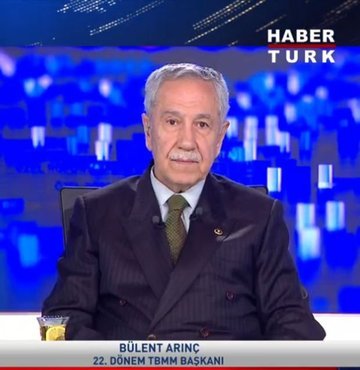 Eski TBMM Başkanı Bülent Arınç, Habertürk
