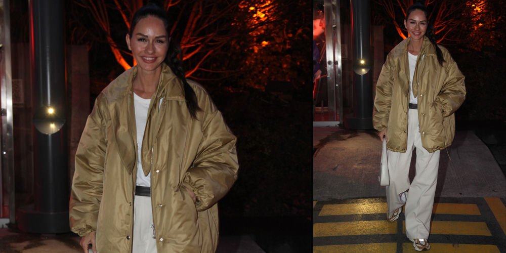 Özilhan alışverişte...