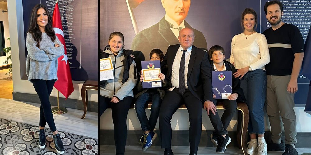 Çetinsaya Ailesi’nin karne heyecanı!