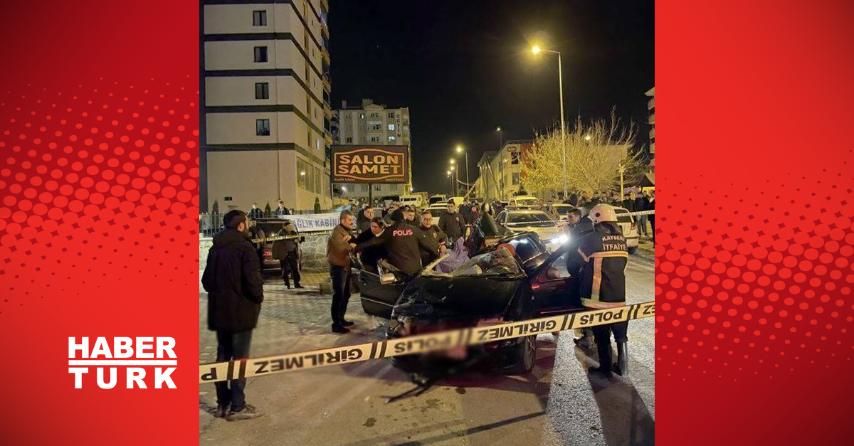 Kayseri’de ehliyetsiz sürücü kazaya neden oldu: 1 ölü, 2 yaralı