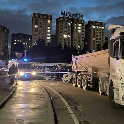 Esenyurt'ta hafriyat kamyonunun çarptığı kadın öldü