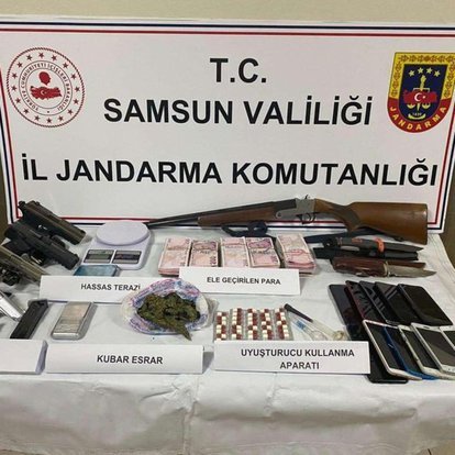 Samsun'da uyuşturucu operasyonu: 5 tutuklama