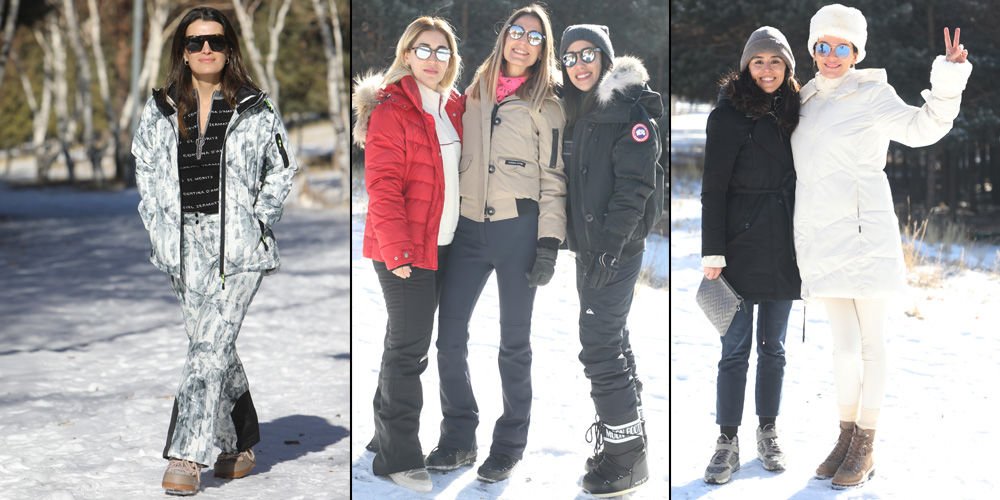 Palandöken'de etkinlik...