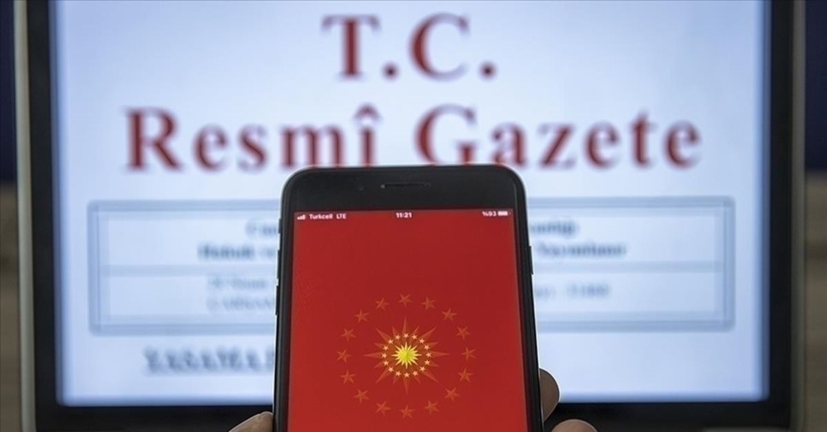 Atama kararları Resmi Gazete’de yayımlandı