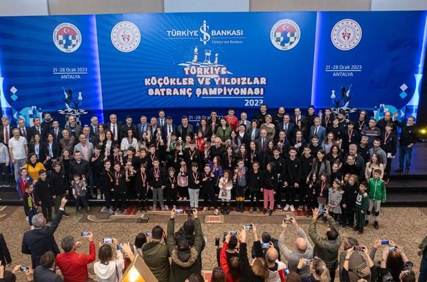 2023 Türkiye Küçükler ve Yıldızlar Satranç Şampiyonaları sona erdi