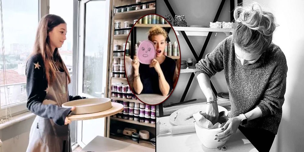 Kosif, kızıyla iş başında...