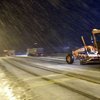 Kop Dağı Geçidi'nde ulaşıma kar ve tipi engeli