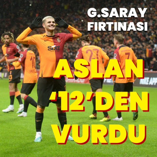 İstanbulda Cimbom fırtınası