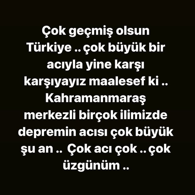 Ünlülerden Kahramanmaraş depremi sonrası paylaşımlar; Ezgi Mola, Mustafa Sandal, Şahan Gökbakar...- Güncel Magazin haberleri