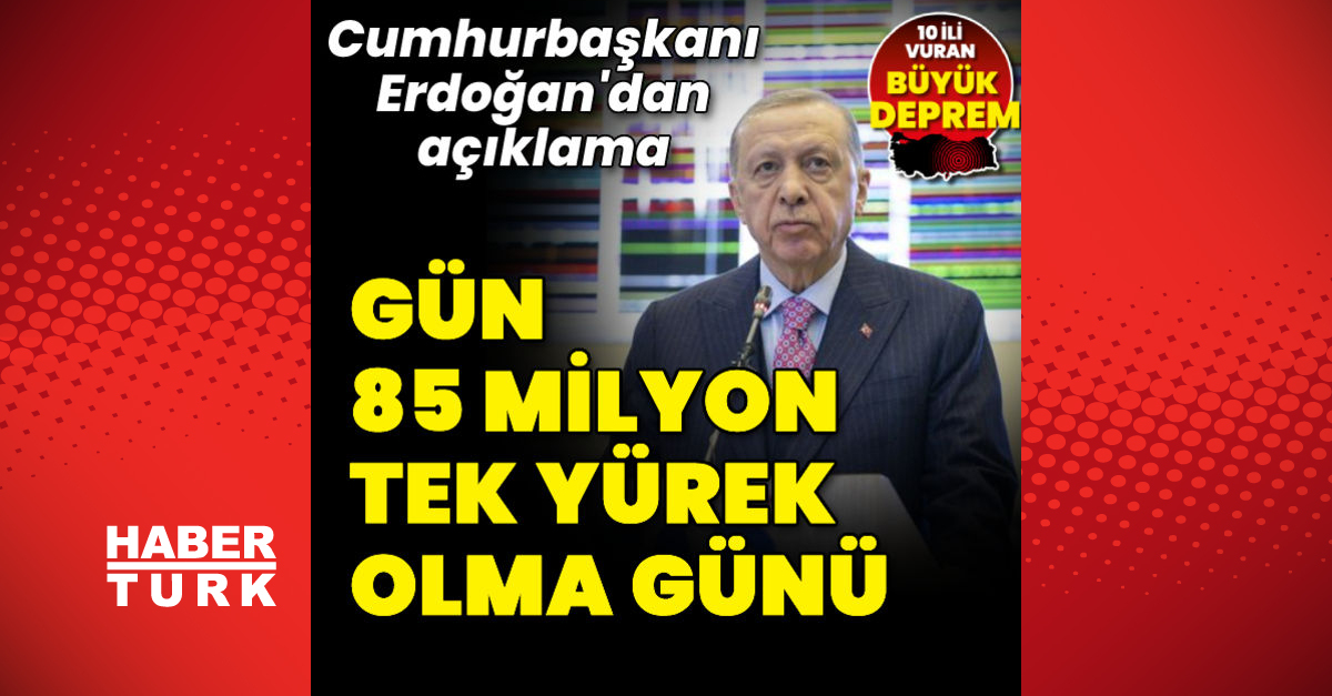 Cumhurbaşkanı Erdoğan’dan son dakika deprem açıklaması: 912 ölü, 5385 yaralı!