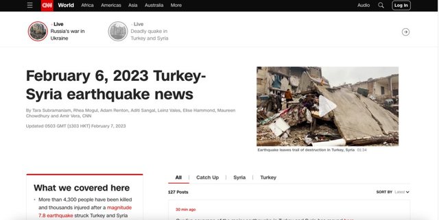Son dakika: Türkiye'yi vuran deprem dünya basınında - Kahramanmaraş depremi dünya basınında