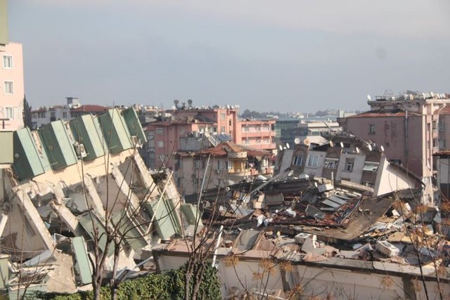 Merkez üssü Kahramanmaraş Olan Depremin Yıktığı Hatay'dan üzücü ...