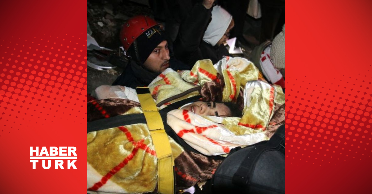 Kahramanmaraş’taki depremde enkaz altında kalan Tuğçe 45 saat sonra İsrail ekibinin yardımlarıyla kurtarıldı