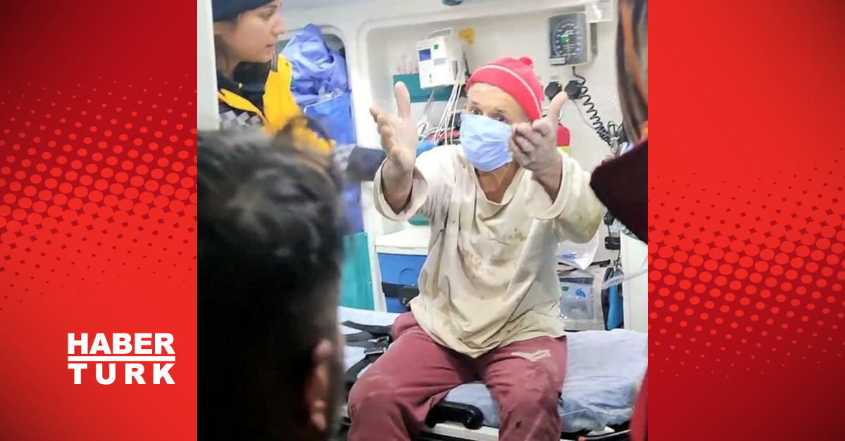 Ayaklarına doladığı bez parçalarıyla 72 saat yaşama tutundu