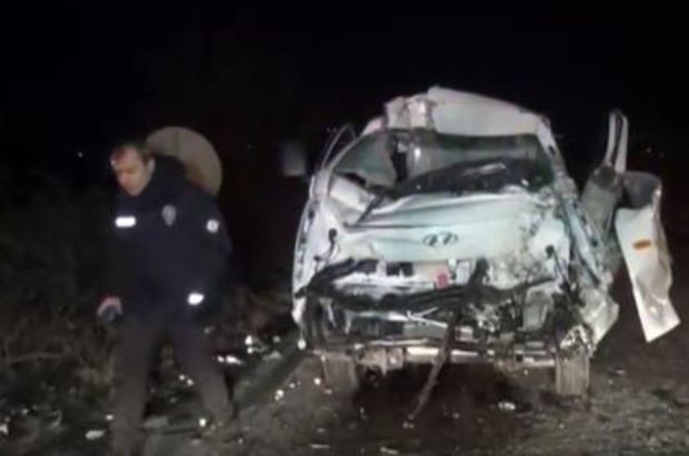 Tekirdağ'da trafik kazası: 1 ölü, 1 ağır yaralı