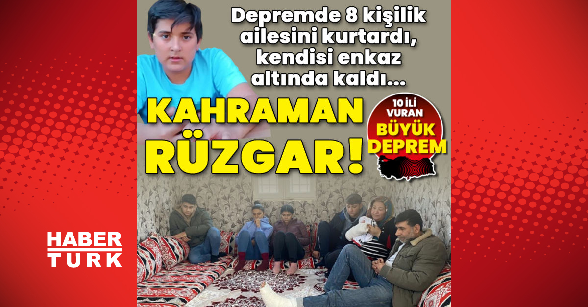 Kahraman evlat! Son dakika: 12 yaşındaki Rüzgar ailesini kurtardı ama kendi kurtulamadı!