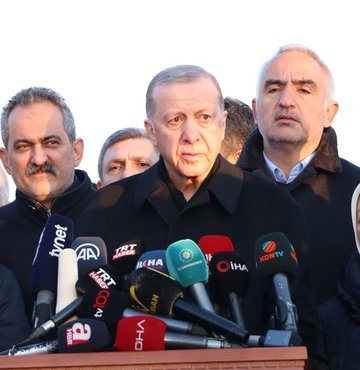 Cumhurbaşkanı Erdoğan deprem felaketinin yaşandığı illerden Malatya