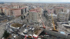 Diyarbakır'da hasar gören doğal gaz hattında onarım çalışması başladı