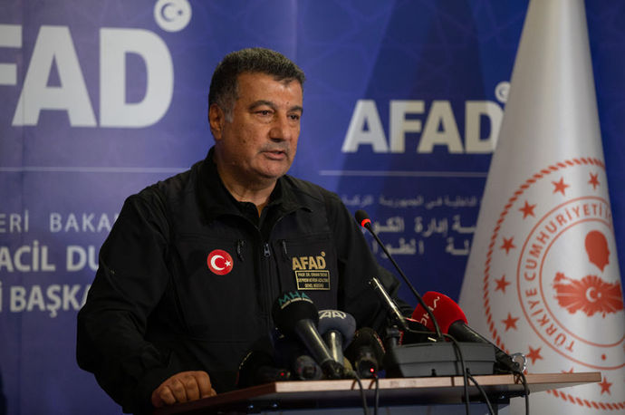 AFAD Deprem Risk ve Azaltma Genel Müdürü Orhan Tatar.