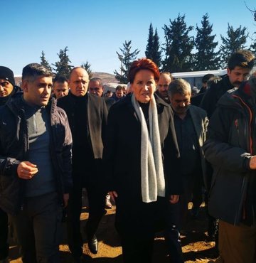 İYİ Parti lideri Meral Akşener, Hatay