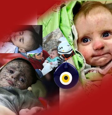Kahramanmaraş merkezli depremler 10 ilimizde büyük yıkıma neden olurken enkaz altından çıkarılan her bir can umut oluyor. Hele kurtarılan bir can minik bir yavrumuz ise umudumuz daha da büyüyor. Kurtarma ekiplerinin kucağında bazen gülümseyen bazen de şaşkınlıkla etrafına bakan gözler yüzümüze sevinç ve hüzün dolu damlalar serpiyor... Minik canların ömrüne bereket dileklerimizle umut dolu kareleri bir araya getirdik 