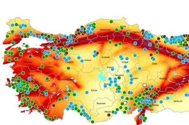2023 Doğu Anadolu fay hattı haritası