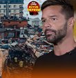 Dünyaca ünlü Porto Rikolu şarkıcı Ricky Martin, Kahramanmaraş merkezli depremin ardından Türkiye ve Suriye