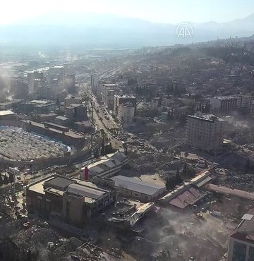 Depremlerin merkez üssü Kahramanmaraş