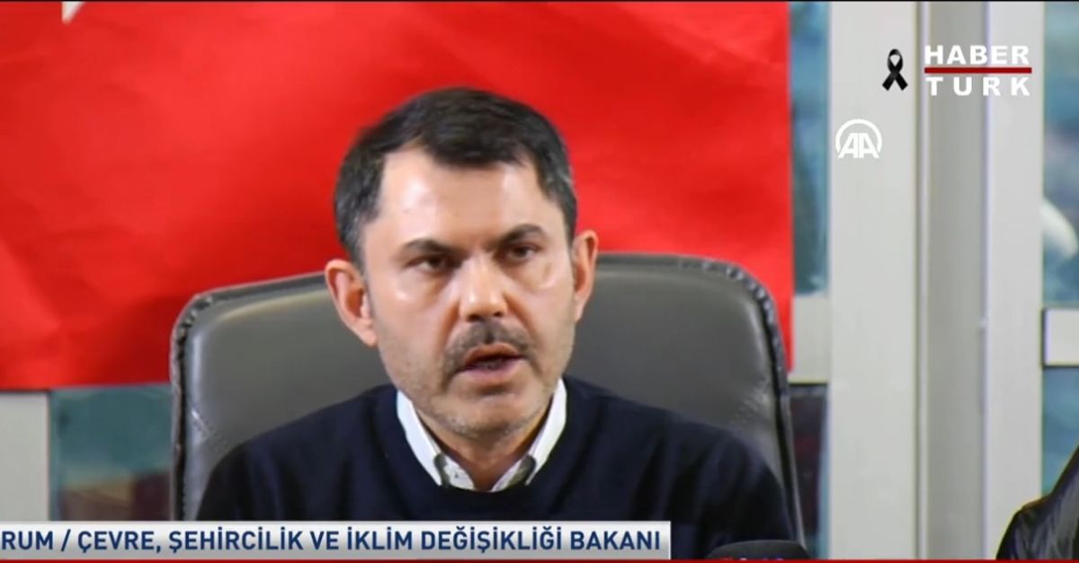 Bakan Murat Kurum’dan açıklamalar