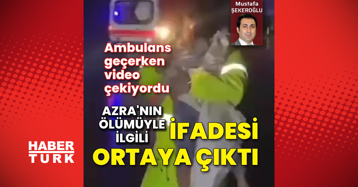Azra Duru Malaç’ın ölümü kahretti! Ambulans geçerken video çekiyordu! Azra bebeği kaybettik!