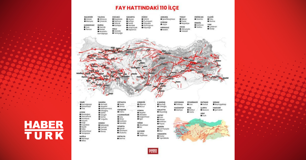 Uzman isim açıkladı: Bu ilçeler fay hattı üzerinde!