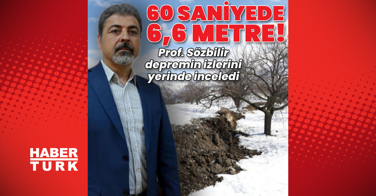 İkinci büyük depremde 60 saniyede 6,6 metre ötelenme gerçekleşti