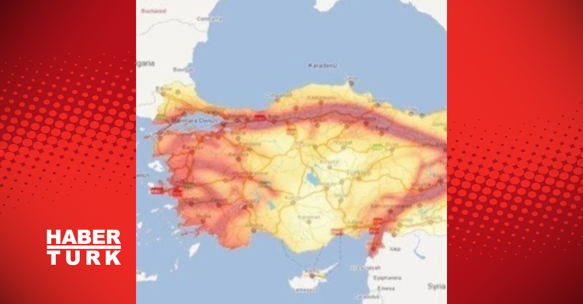Türkiye’de 45 ilde 5,5 ve üzeri deprem üretebilecek 485 diri fay var!