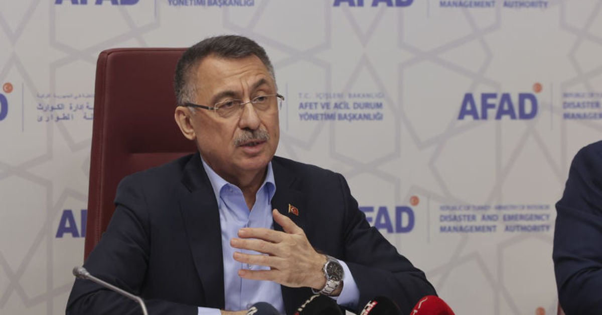 Son dakika: Cumhurbaşkanı Yardımcısı’ndan açıklamalar