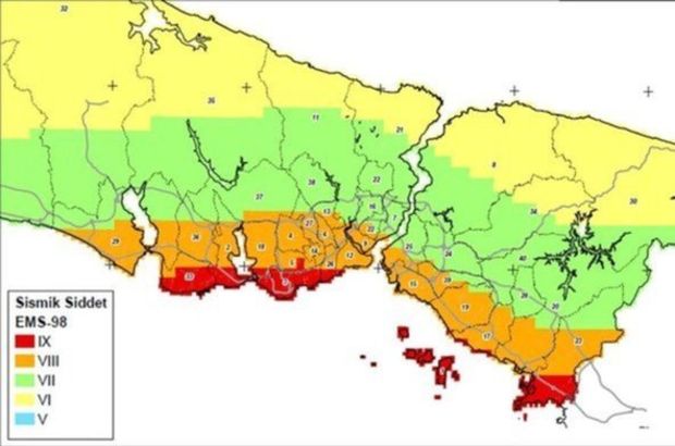 Başakşehir, Sultangazi ve Arnavutköy deprem riski
