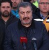 Hatay Eğitim Araştırma Hastanesi bahçesine kurulan sahra hastanesinde açıklamalarda bulunan Sağlık Bakanı Fahrettin Koca, deprem bölgesinde herhangi bir bulaşıcı hastalık salgını saptanmadığını bildirdi